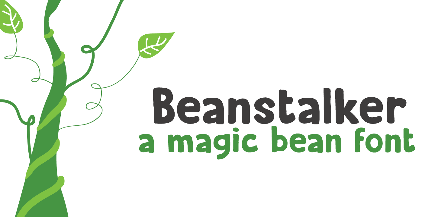 Beanstalker DEMO font